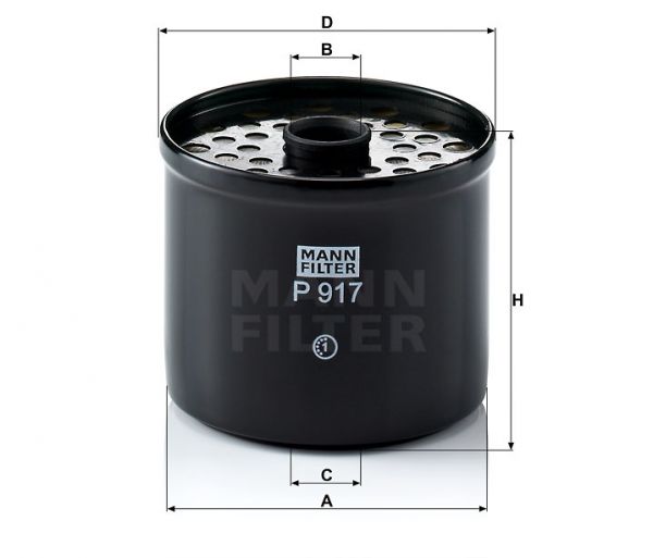 FILTRO MANN P917x